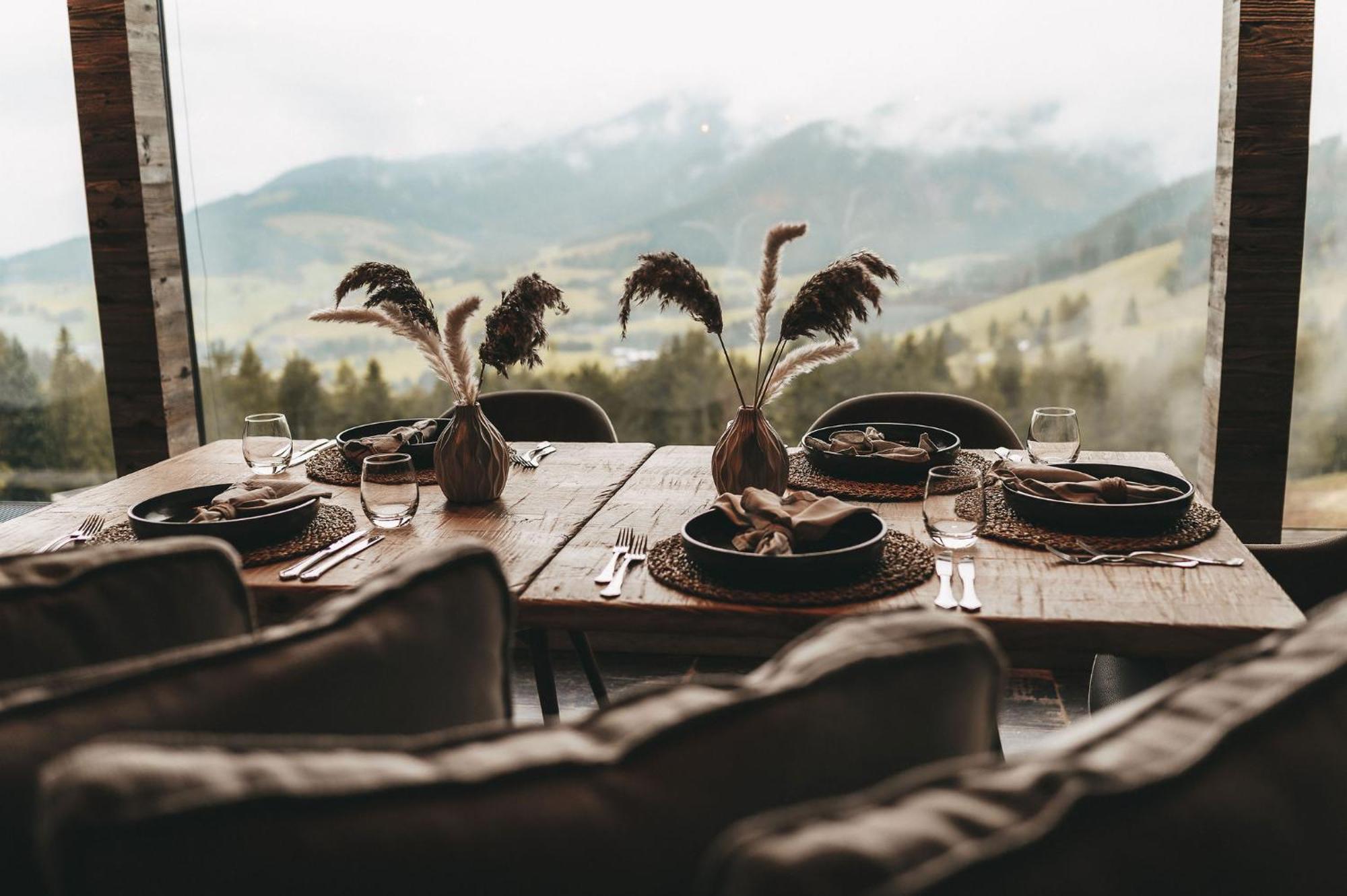 Jufenalm Boho Hotel & Restaurant Maria Alm am Steinernen Meer Bagian luar foto